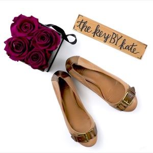 Lucky Brand Brown Leather Wedges